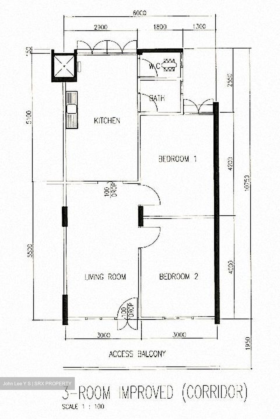 Blk 18 Eunos Crescent (Geylang), HDB 3 Rooms #491581001